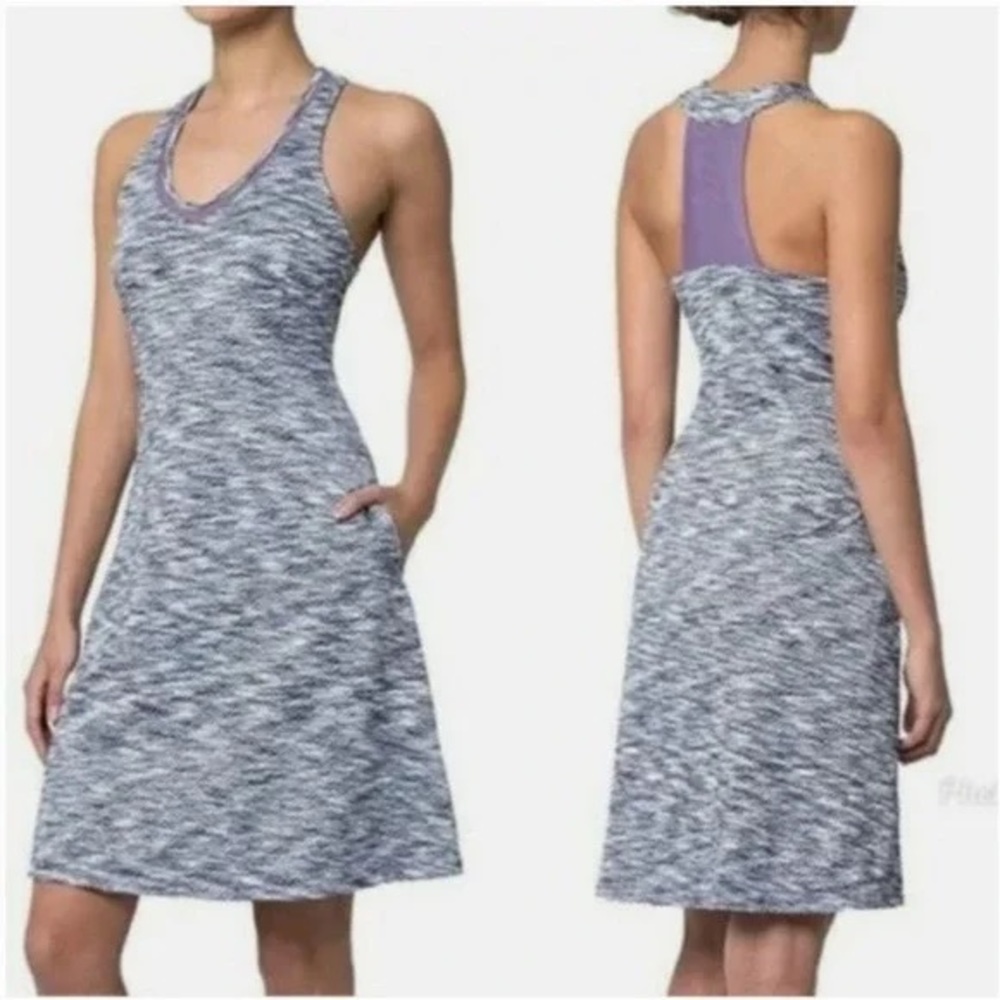 MPG Mondetta Active Sport Mesh Dress in purple